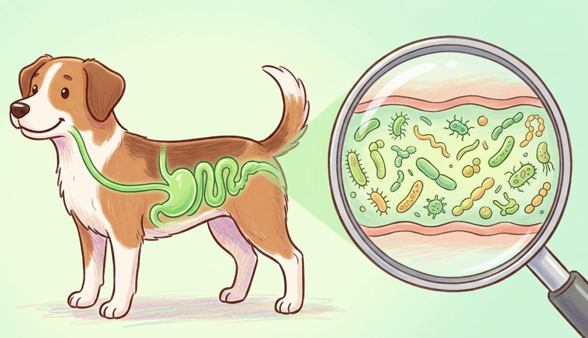 So unterstützt du die Darmflora von deinem Hund